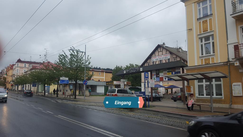 Pension Kamenny Dvur Mariánské Lázně Exterior foto